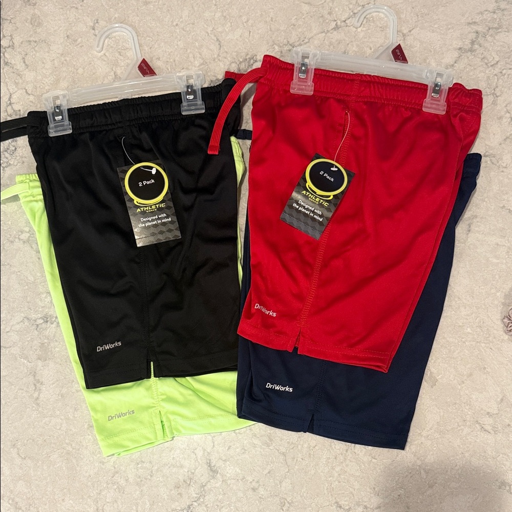 Boys Athletic Shorts Set- DriWorks